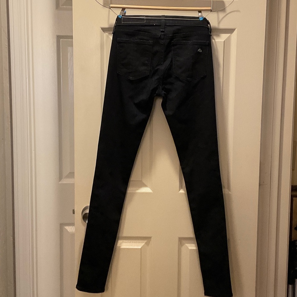 Rag & Bone Women's Black Skinny Jeans - Picture 5 of 5